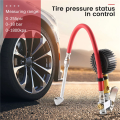 Digital Car Air Tire Gauge Inflator Meter Pressure Manometer With Pvc Pipe Hose For Air Compressor For Charging Car Truck Suv. 