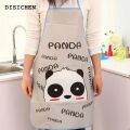 DISICHEN Special Panda Kids Aprons Waterproof 50*70cm BBQ Bib Apron For Women's Kitchen Apron Cooking Baking Restaurant Workwear Cleaning Tools. 