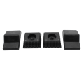 FORIDE 4X for - W124 A124 C124 Boot Trunk Mounting Lid Bump Stop Buffer Rear Stop 1247580044 1247580144. 