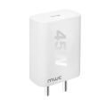 MWC USB-A 45W Flash Charging Travel Adapter | MUA45W | Compatible with All Brands | USB-A Port - White. 