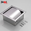 Chrome Stainless Steel Concealed Install Toilet Paper Holder Inside Wall Mounted Bathroom Roll Tissue Paper Rack. 