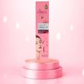 Chirs 's Develop Magic Lip Cheek Liquid Pink Blush with Rose Essence Rose Fragrance .Moisturizing ,Silky Texture Brighten the Makeup Naturally Rosy and Durable .30 g .. 