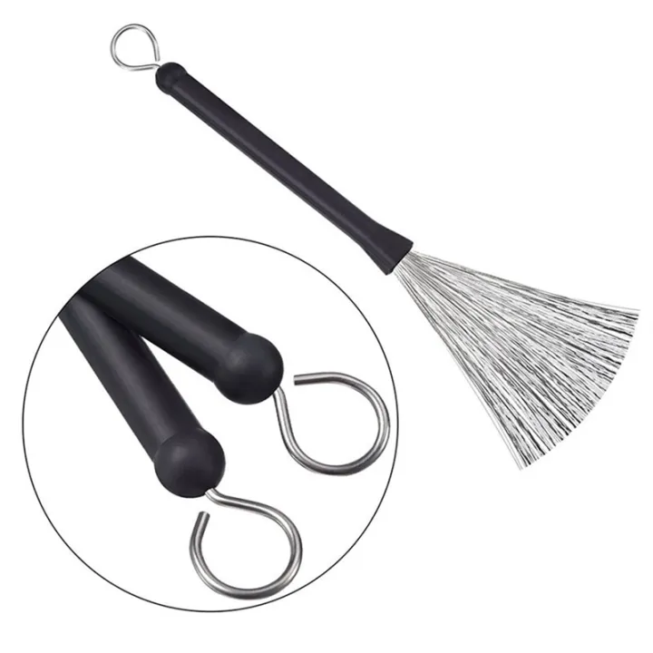 NAMUNY%202%20Pack%20Percussion%20Brushes,%20Professional%20Wire%20Brushes,%20Jazz%20Drum%20Brushes,%20Percussion%20Drum%20Brushes%20-%20Image%202