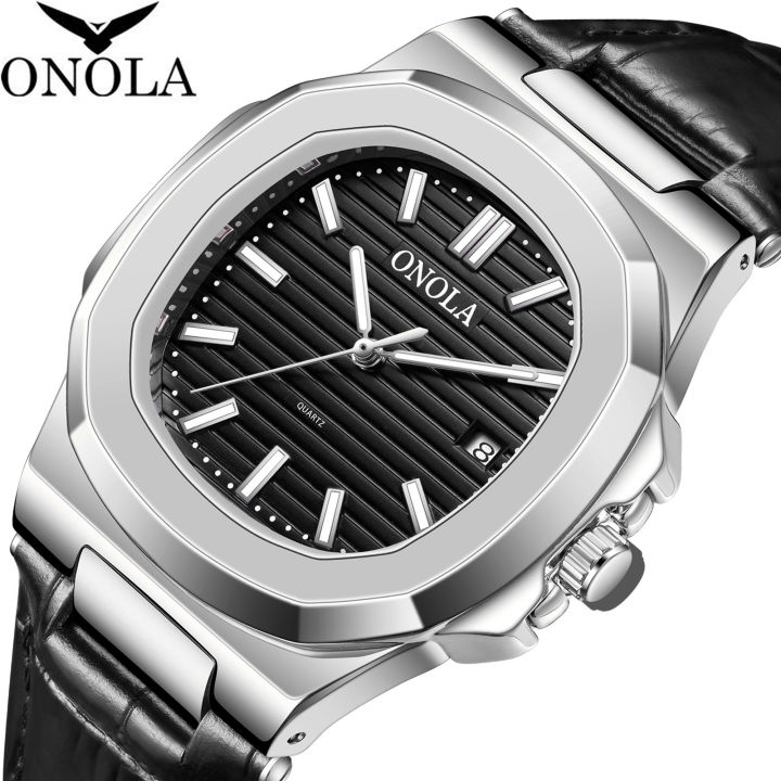 ONOLA brand new fashionable business waterproof quartz men's watch