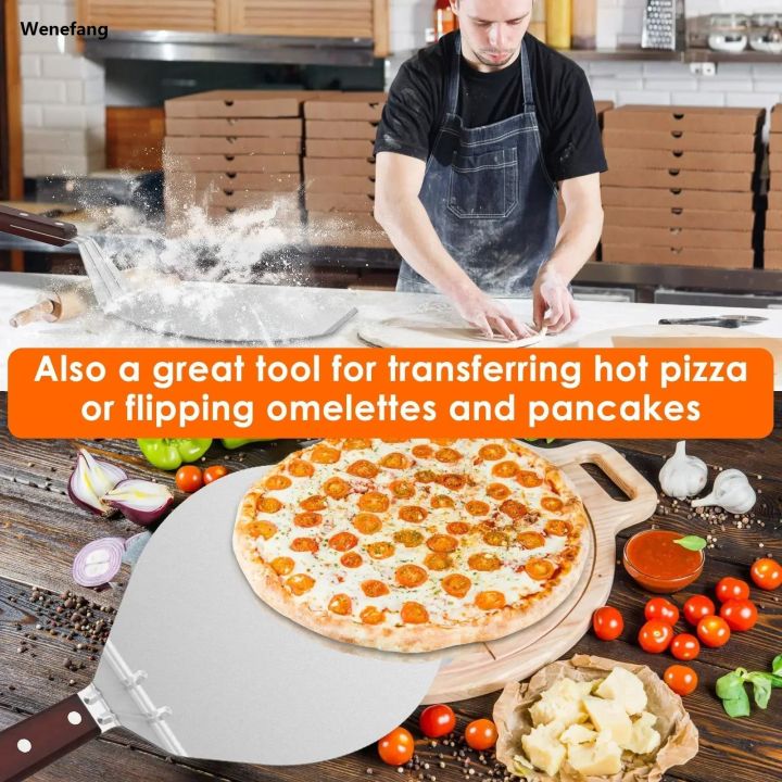 Wenefang%2012-inch%20Non-stick%20Pizza%20Shovel%20Metal%20Pizza%20Peel%20with%20Wooden%20Handle%20Hot%20Selling%20Pastry%20and%20Pizza%20Accessories%20for%20Kitchen%20Baked%20Home%20Gadgets%20-%20Image%203