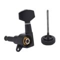 New String Knob Guitar Tuning Pegs Sealed Geared Tuners Machine Heads Vintage Replacement Machine Heads Tuners Guitar. 