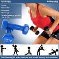 Dumbbell 1KG, 1 Piece Hex Shape Colorful Dumbbells For Women And Men. 