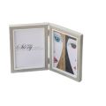 Modern Simple Creative Foldable Hinge Photo Frame Rectangular Double/Triple Portrait Picture Frame 2/3/4/5 Linked 6/7/8 Inches Desktop Album Set Gift. 