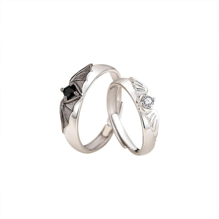 Durable%20Angel%20&%20Demon%20Couple%20ring%20Detailed%20Stylish%20Unique%20Fashion%20trend%20index%20finger%20ring%20Adjustable%20Fashionable%20Male%20&%20female%20pair%20for%20Fashion%20accessories%20Couple%20jewelry%20Party%20wear%20Gift%20for%20loved%20-%20Image%208