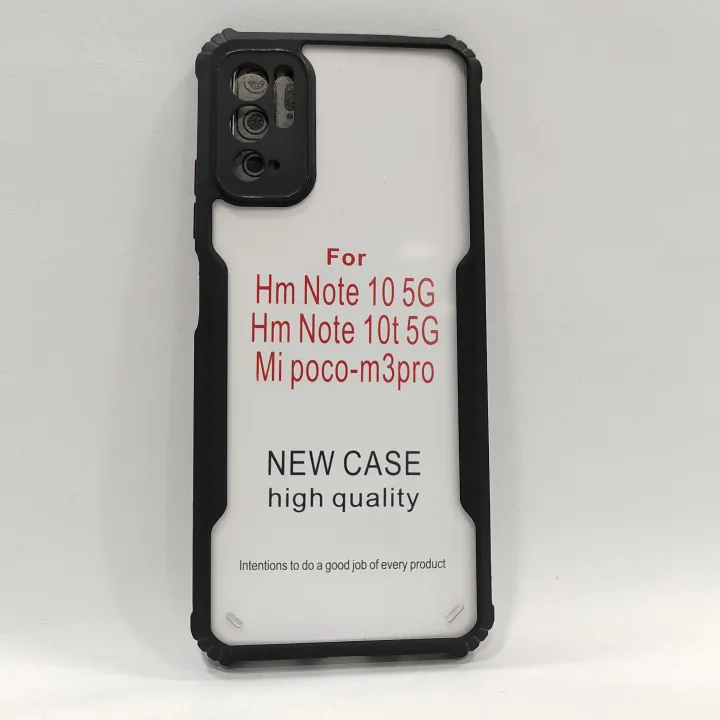 Poco%20M3%20Pro%205G%20/Redmi%20Note%2010%205G%20/Note%2010T%205G%20Cover%20(Same%20Size-Lcd%20Display%20Model)%20Clear%20Transparent%20Bumper%20Black%20Cover%20Case%20-Non%20Yellowing%20-%20Image%206