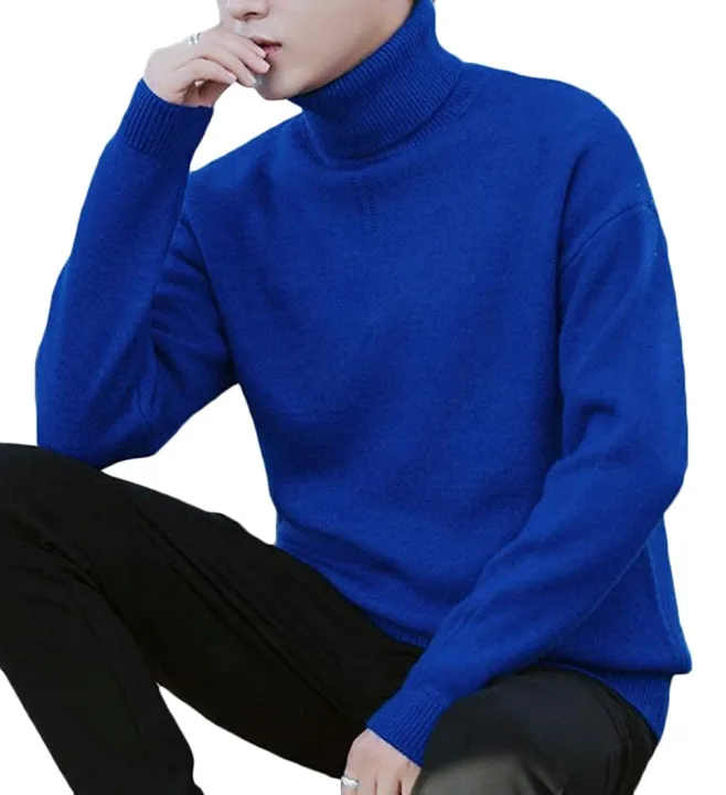 Royal%20Blue%20Highneck%20Turtleneck%20Sweater%20Pullover%20for%20Men%20-%20Image%204