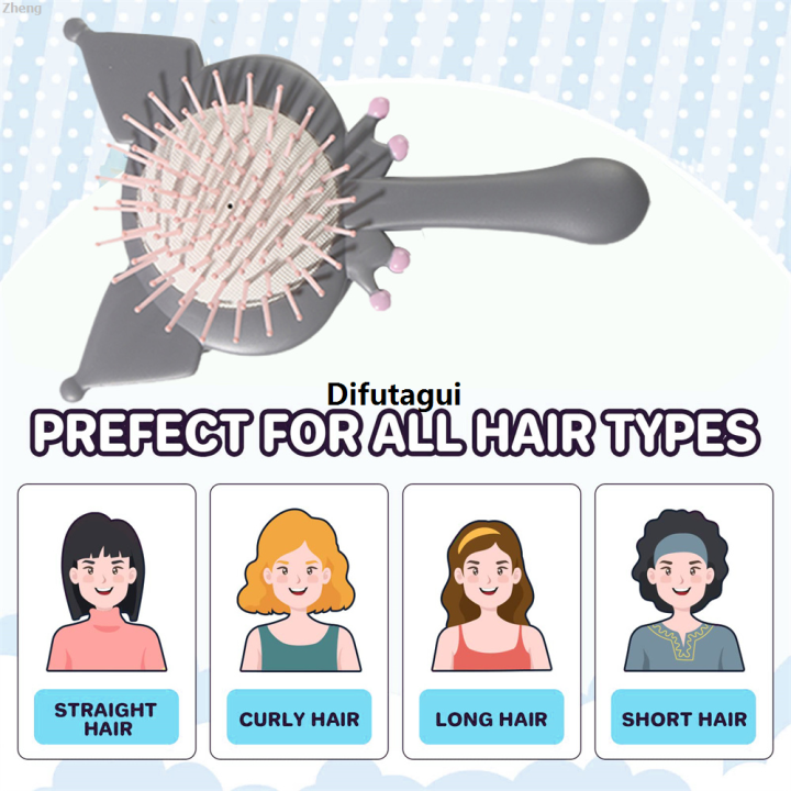 Difutagui%20Zheng%20Hair%20Comb%20Travel%20Mini%20Press%20Styling%20Tie-Free%20Portable%20Miniso%20High%20Hot%20Selling%20Quality%20Kuromi%20Hairbrush%20Head%20Massage%20Mirror%20Airbag%20Hair%20Brush%20-%20Image%204
