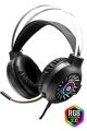 BATXELLENT H24 Gaming Headset True 7.1 Surround Sound Gaming Headphones 50mm Driver, Stereo Over Ear USB Computer Headset with Noise Cancelling Mic, Volume Mic Control LED for PC, Mobile & PS4. 
