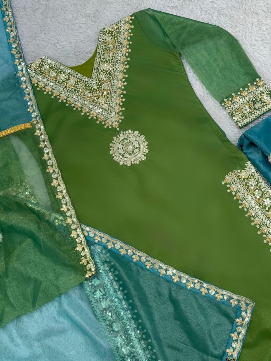 Elegant%20Soft%20Twill%20Net%20Silk%20Heavy%20Embroidery%20Top-Plazzo%20Set%20with%20Dupatta%20By%20Sapnaaz%20Fashion%20-%20Image%207