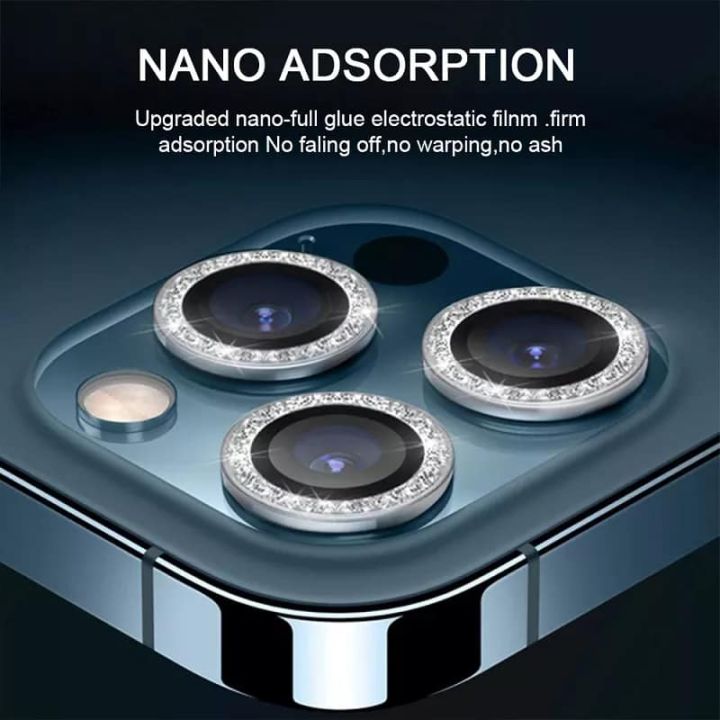 iPhone 13 Pro Max Camera Lens Bling Diamond