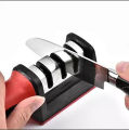 Knife Sharpener with 3 Stage Knife Sharpening Sections. 