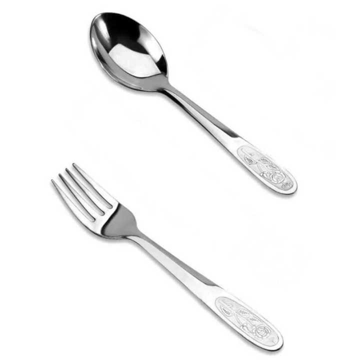 Famous Stainless Steel Dinner Spoon And Fork Set Of 12 Pieces
