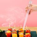 5 pairs Eco-Friendly Multicolor Sakura Chopsticks Non-Slip Reusable Sushi Sticks Fiberglass Japanese Chopsticks Noodle. 