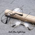 Unisex Blue Ray Cut UV Protected Anti Scratch Aviator Glasses For Reading Gaming Driving. 