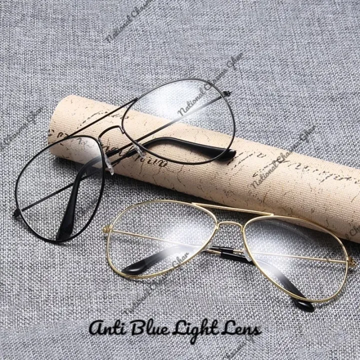 Unisex%20Blue%20Ray%20Cut%20UV%20Protected%20Anti%20Scratch%20Aviator%20Glasses%20For%20Reading%20Gaming%20Driving%20-%20Image%204