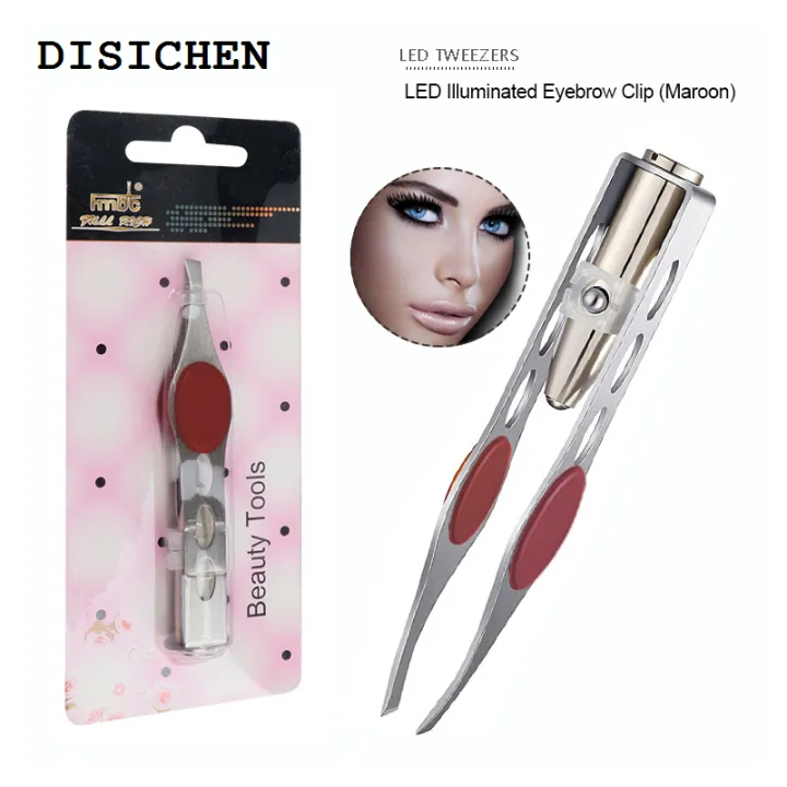 DISICHEN%20New%201PC%20LED%20Eyebrow%20Tweezer%20Oblique%20Tip%20Stainless%20Steel%20Eyebrow%20Trimming%20Clip%20Eye%20Hair%20Removal%20Prune%20False%20Eyelash%20Clamp%20Makeup%20Tool%20-%20Image%207
