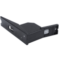 NCANRUI 3pcs 200cm Stadiometer Black Wall Mounted Height Meter Growth Ruler cm Metric Tape Measures. 