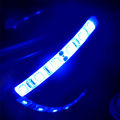 10Pcs 10Cm Waterproof 5050 LED Strip Lights Dc 12V Caravan Boat Car - 5Pcs Blue & 5Pcs Warm White. 