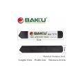 Baku BK-7279 Opening Tools, Non-Slip Flexible Stainless Steel Blade for Prying Mobile Phone Repair. 