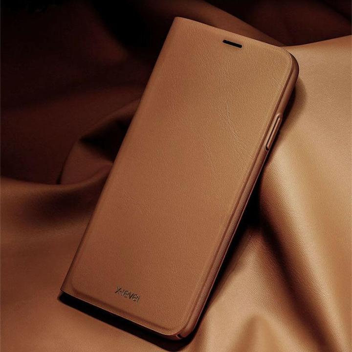 X-Level%20Wallet%20Leather%20Stand%20Flip%20Cover%20For%20Samsung%20Galaxy%20S10-%20Black%20-%20Image%207