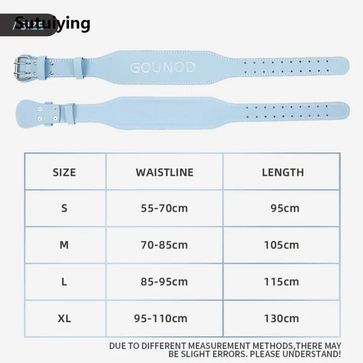Sutuiying%20Matt%20PU%20Sports%20Belt%20Fitness%20Squat%20Deadlift%20Luxury%20Weightlifting%20Belt%20Fitness%20Protection%20-%20Image%202