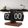 Digital Flip Down Clock Retro Automatic Turning Battery Operated Mechanical Clock for Home Room Office Decoration. 