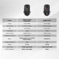 Fantech Raigor III WG12 Gaming Mouse With 2.4GHz Wireless Connection, Up To 2000 DPI. 