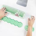 Gaming Mousepad Ergonomic Wrist Support Mouse Pad Slow Rebound Soft Wrist Rest Pad Comfortable Non-Slip Hand Support Pillow Computer Accessories. 