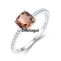 Difutagui New specials Kuololit Diaspore Gemstone Rings for Women Girls Solid Original 925 Sterling Silver Wedding Engagement Topaz Emerald Sapphire Ring. 