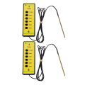fasdaga 2X Fence Voltage Tester Farm Fencing Electric Solar Energiser. 