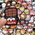Uonevic ody anime My Melitty Kello Kthings Sanrio cartoon cute funny food 10/30/50pcs New sticker aesthetics Huromi decals kawaii kids sticker toys. 