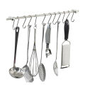 Stainless Steel Utensil Hanging Rack For Kitchen | Multipurose Kitchen Wall Hanging Rack | Wall Mounted Hanging Rack For Kitchen. 