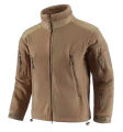 Men's Warm Winter Special Softshell Hiking Fleece Tactical Jacket. 
