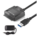 Sata Adapter Cable USB 3.0 To Sata Converter 2.5/3.5 Inch,EU Plug. 