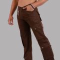 Wraon Brown Stretchable Premium Cotton Chichi Cargo Box Pant For Men - Fashion | Cargo Pants For Men | Men's Wear |. 
