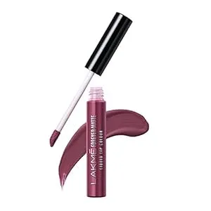 Lakme Forever Matte Liquid Lip Colour Purple Pout 5.6ml BOGO