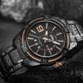 Naviforce NF 9117 Black RoseGold Color Watch For Men. 