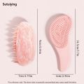 Sutuiying Mini Marble Shaped egg comb and Air Cushion Comb Sets Brush Scalp 2025 Massage Combs Wet Dry Puffy Smooth Detangling Hair Tools. 