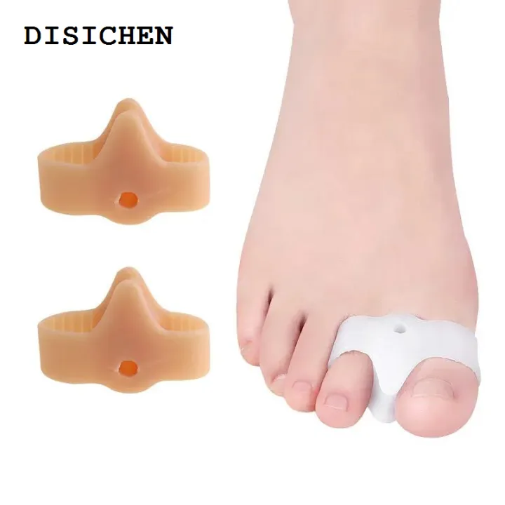 DISICHEN%202025%202pcs=1pair%20Silicone%20Toe%20Spreader%20Separator%20Bunion%20Hallux%20Valgus%20Corrector%20Thumb%20Finger%20Correction%20Straightener%20Foot%20Care%20Tool%20-%20Image%202