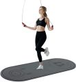 Jumping Rope Mat, Rope Skipping Mat Non-Slip for Joints Protection, Adds Jump Ropes Longevity Portable TPE Workout Exercise Mat. 