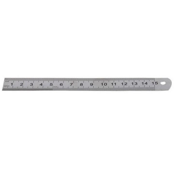 15cm Double Side Measuring Straight Ruler Tool 6 Inches SEVICH