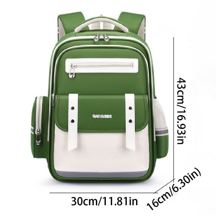 Gifts%20Ergonomic%20Kids%20School%20Bag%20British%20Style%20Reflective%20Strips%20Orthopedic%20Backpack%20Comfortable%20Spinal%20Protection%20Computer%20Shoulder%20Bag%20Children%20-%20Image%203