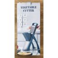 Mannual Vegetable slicer cutter adjustable mandoline slicer dicer with stainless steel blade. 