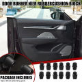 10Pcs Car Door Bumper Guards Rubber Absorber Universal Car Door Slam Stopper Sticker Buffer Blocks Car Anti Shock Dampers Mushen. 