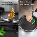 Double Sided Honeycomb Frying Pan Size 26 Cm, 28 Cm, 30 Cm. 
